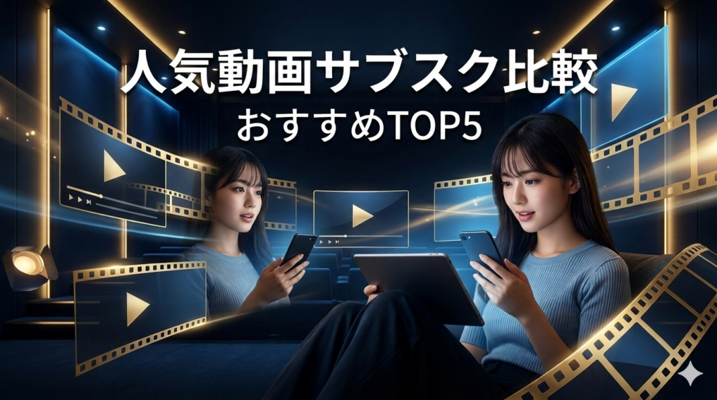 Amazon Prime Videoを他社動画配信サービスと比較｜料金・作品・特徴を解説